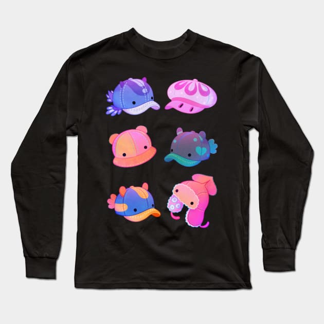 Marine life hat Long Sleeve T-Shirt by pikaole